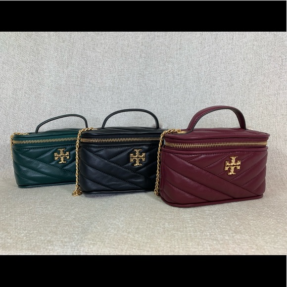 Tory Burch Garnet Kira Mini Vanity Case Bag - Picture 15 of 15